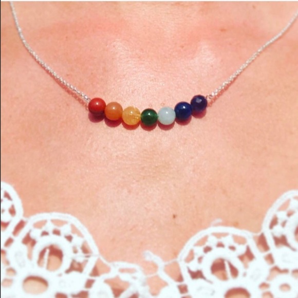 Jewelry - Genuine Multi Gemstone Necklace!